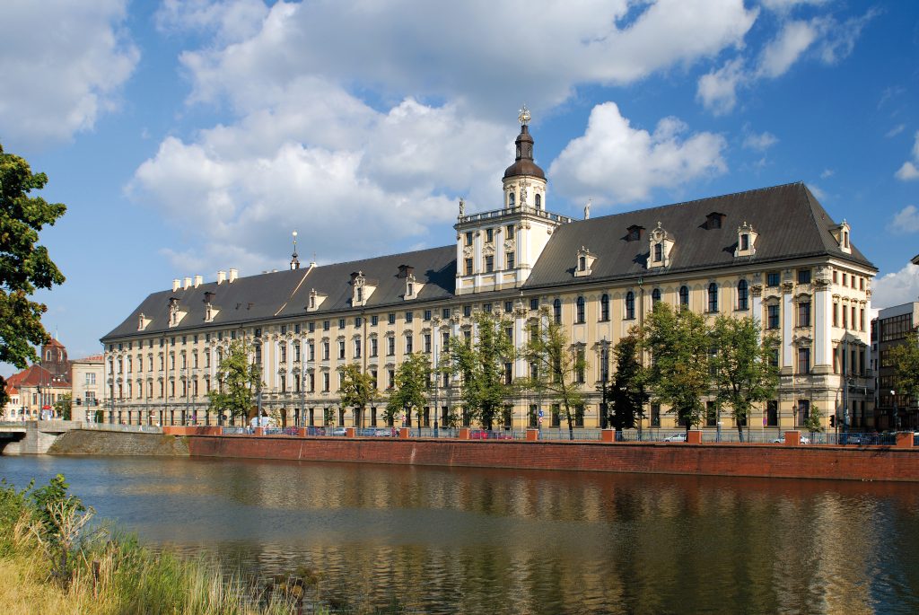 Gmach główny UWr