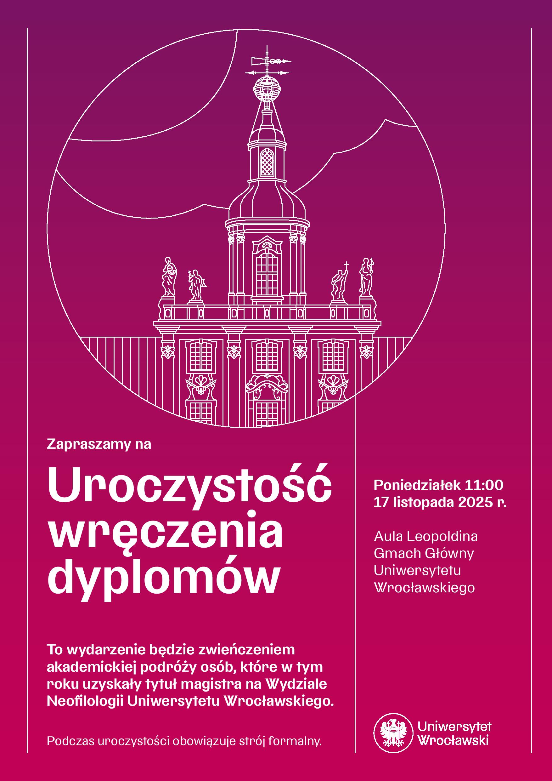 zaproszenie na uroczystość rozdania dyplomów